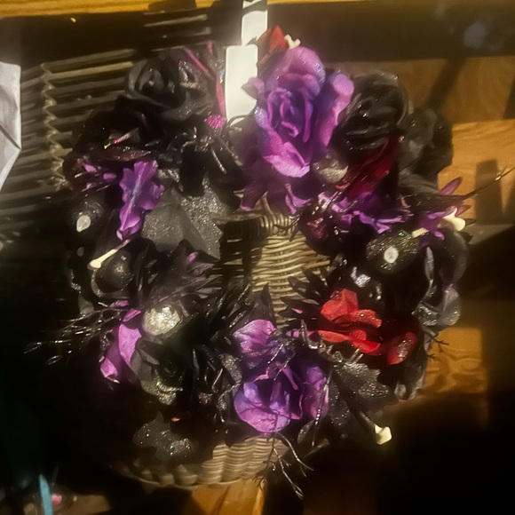 Halloween wreath - Picture 3 of 11